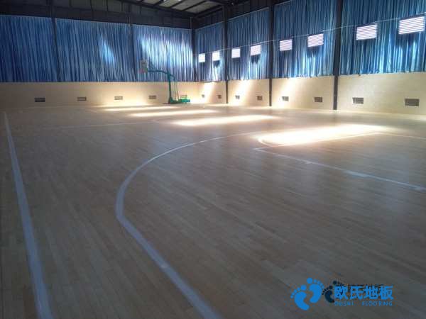 學校籃球場館木地板使用范圍
