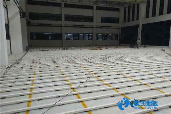 學(xué)校籃球場(chǎng)地板施工流程