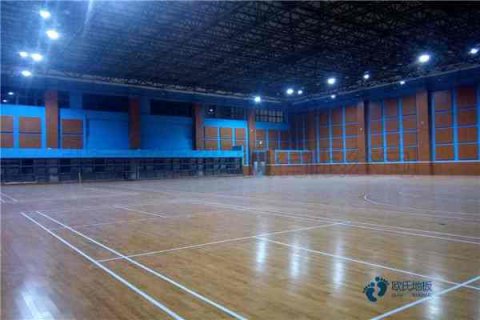 國產體育運動木地板施工流程