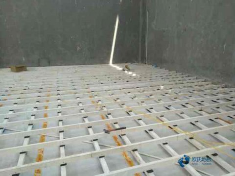校園體育籃球木地板施工工藝
